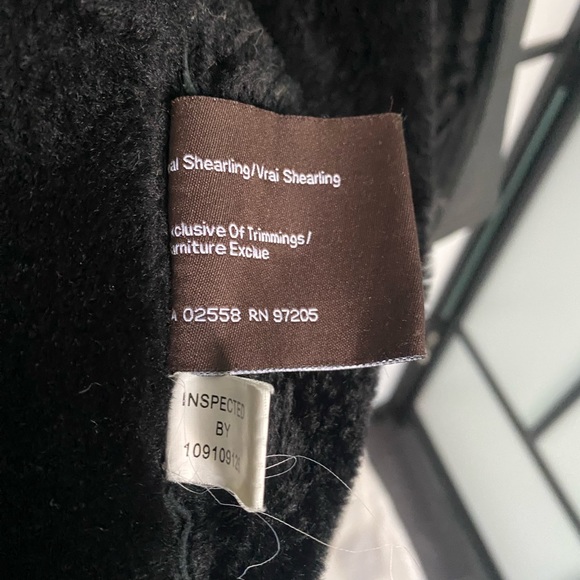 Men’s Shearling Coat by Danier size L good condition - Picture 4 of 5